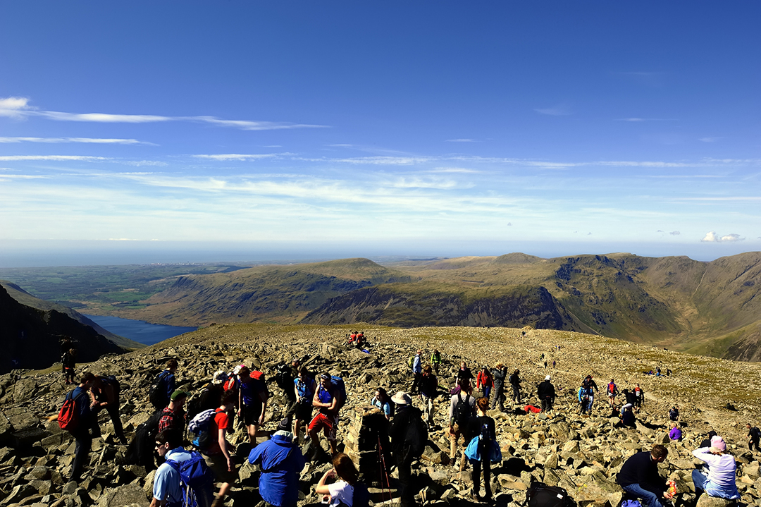 Scafell Pike Lake District Three Peaks